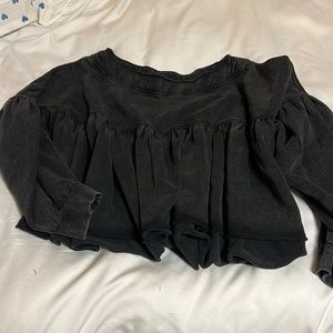 Free people wide neck sweater